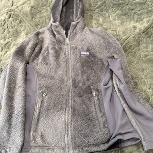 Patagonia Charcoal Fleece Jacket